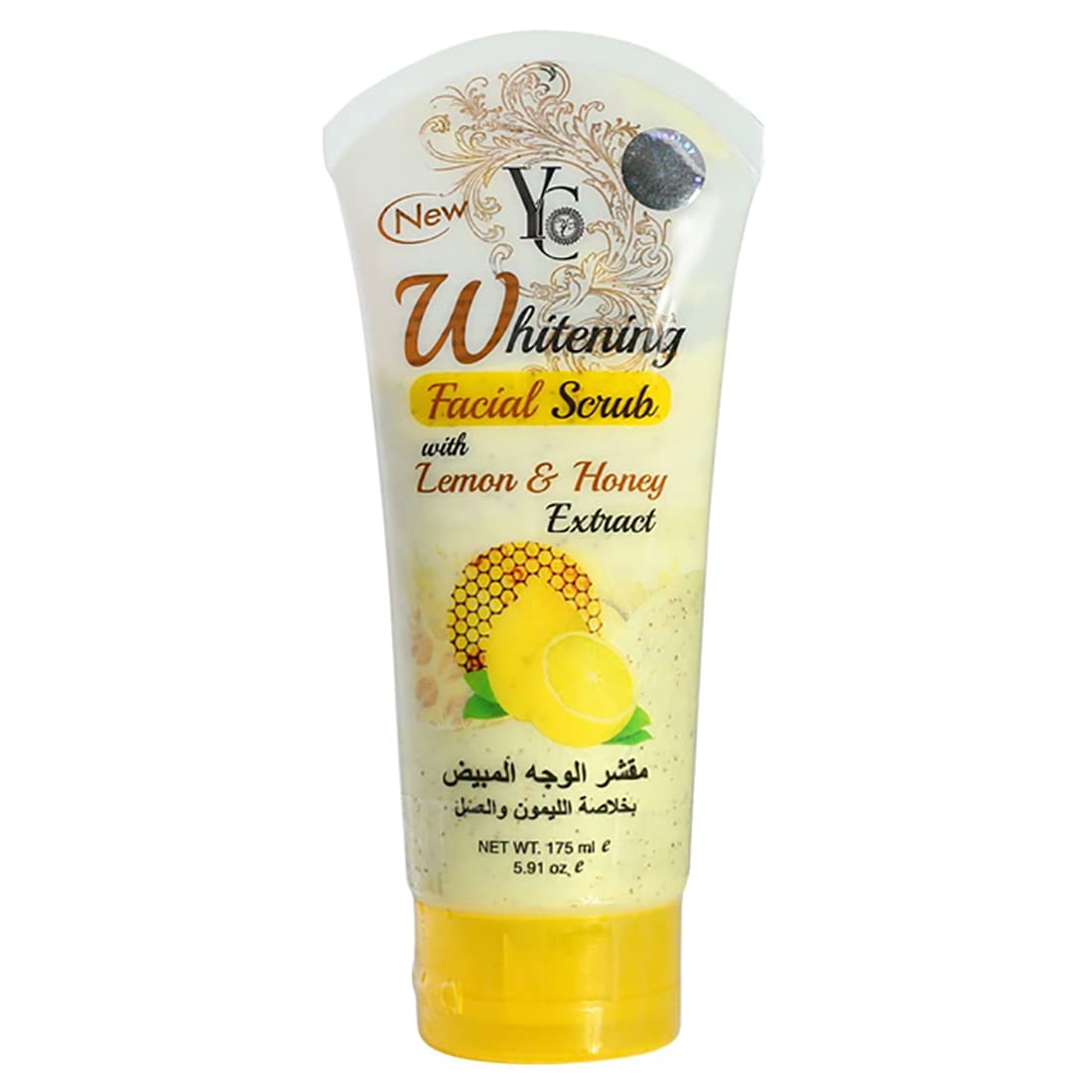 YC Whitening Facial Scrub with Lemon & Honey Extract – 175ml​